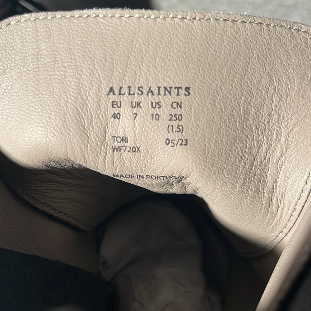 All Saints Tori Leather Boots. NEW - Picture 9 of 13